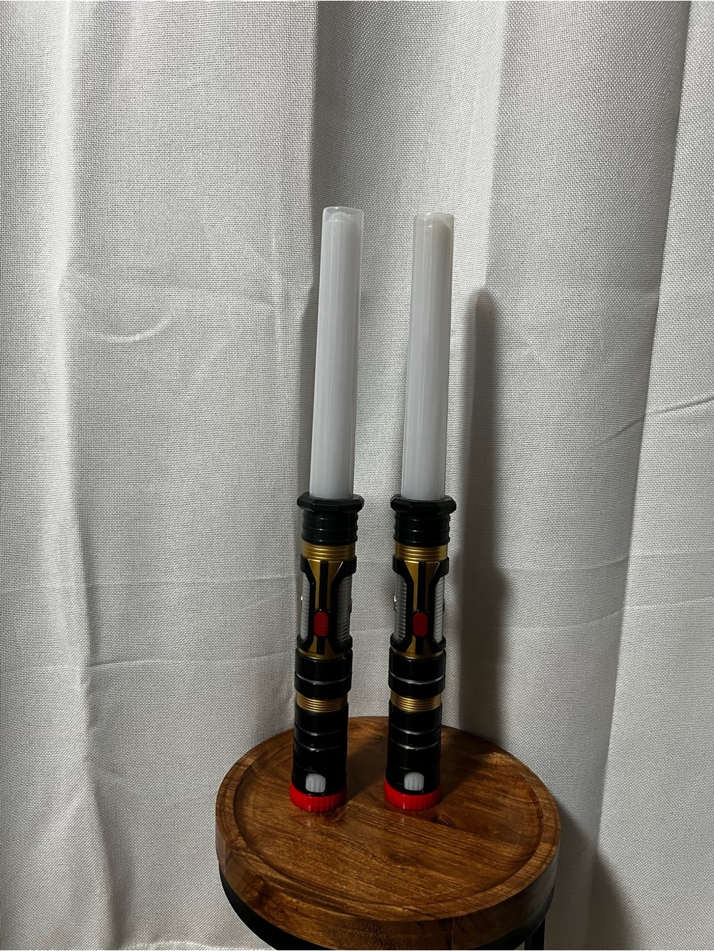 30" Lightsaber Red & Blue Pair Light Toy w/Lights, Movement & Sound Space Sword